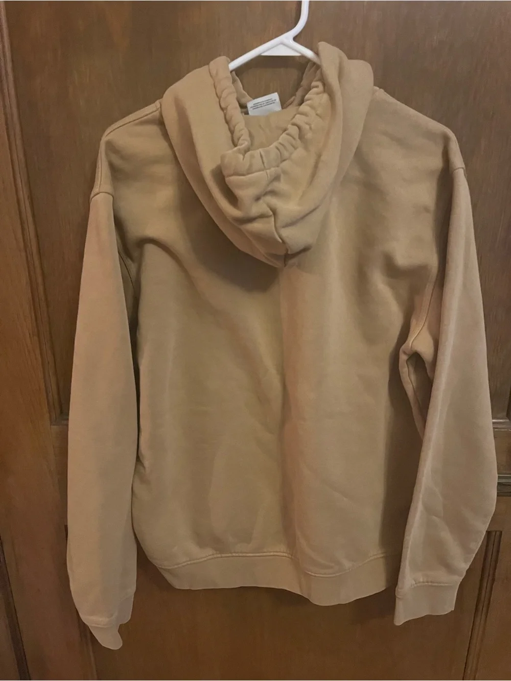 adidas Tan Trefoil Pullover Hoodie